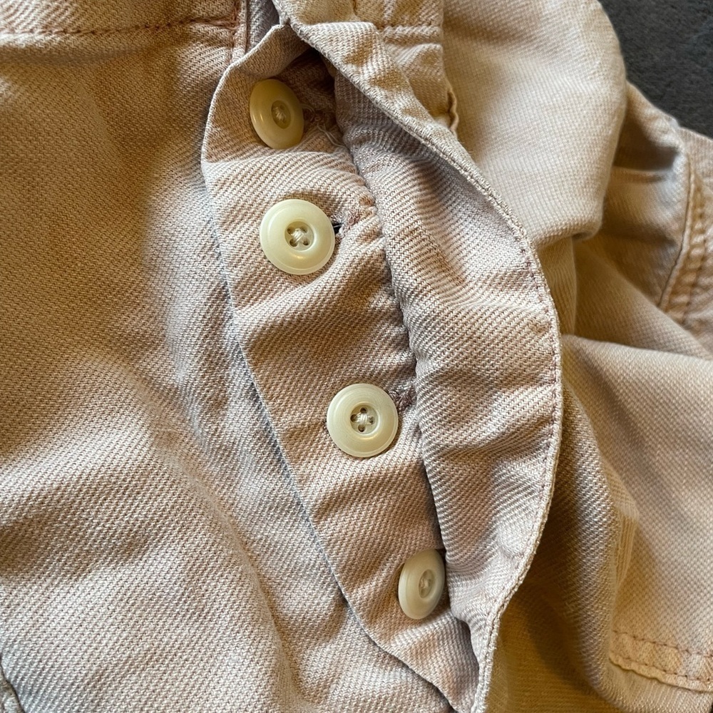 THE GREAT. Blush Ric Rac Cropped Pants - Picture 9 of 12